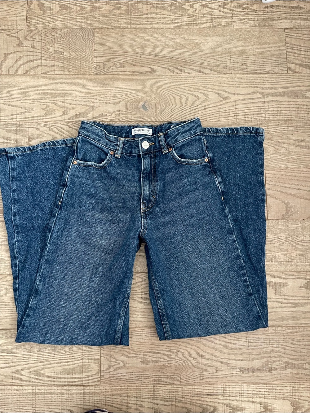 Classic High-Rise Dark Blue Women's Jeans